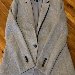 Ann Taylor Heather Gray Blazer